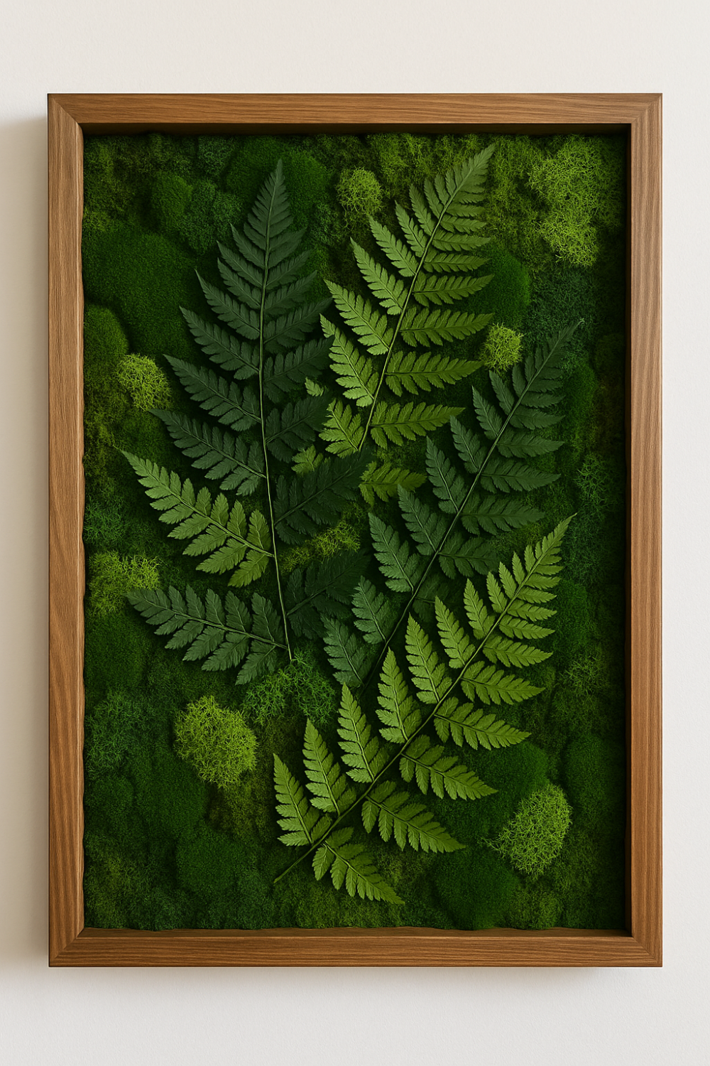 🌿 How to Make a Moss & Fern Wall Board: A Step-by-Step DIY Tutorial
