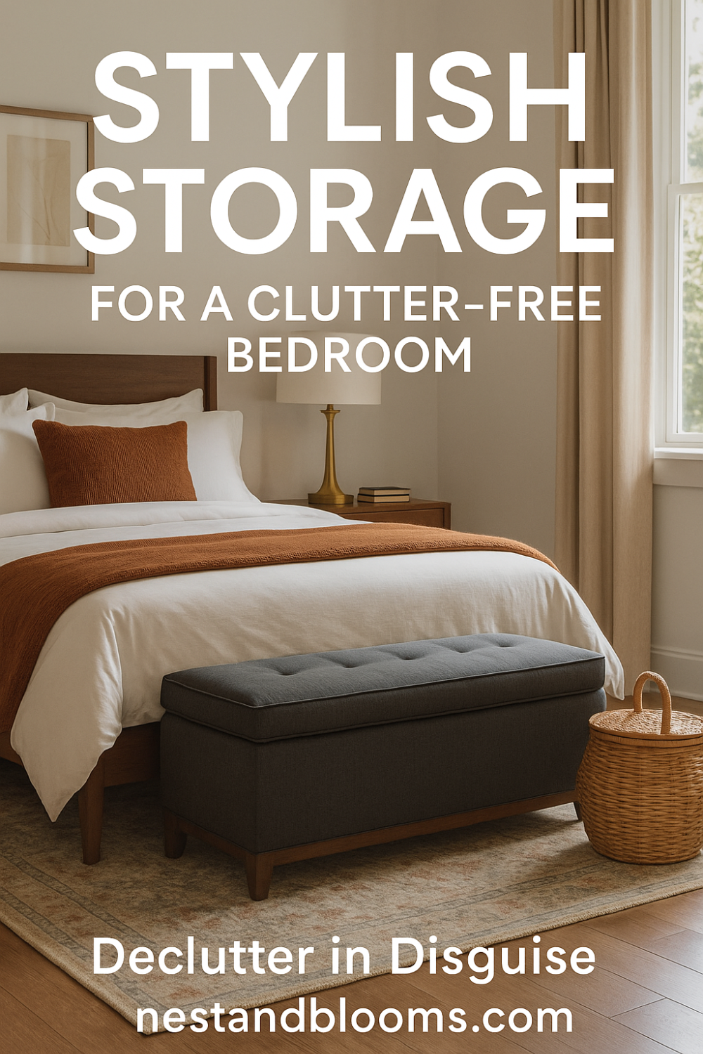 🧺 Stylish Storage: How to Declutter in Disguise & Elevate Your Bedroom in 2025