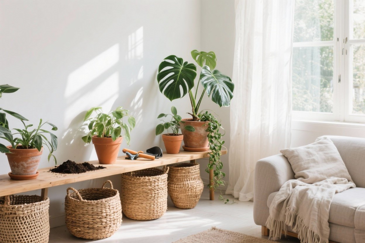 Potting Indoor Plants: 7 Gorgeous Room Designs You’ll Want to Copy