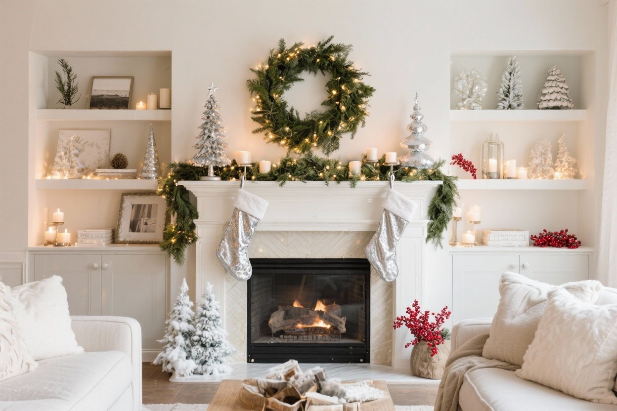 6 Christmas Mantel Decorations That Feel Magical and Totally You