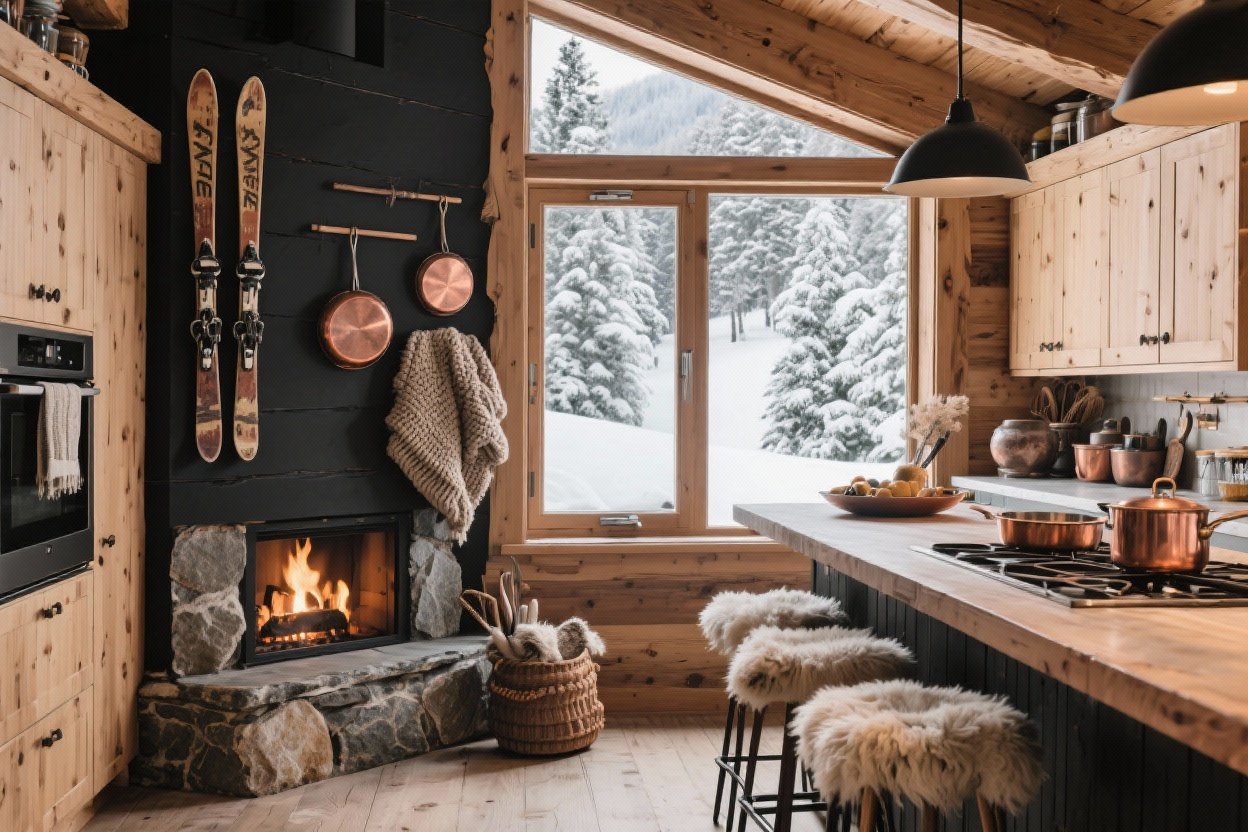 Apres Ski Style Kitchen Decor: 7 Cozy-chic Designs You’ll Want All Winter
