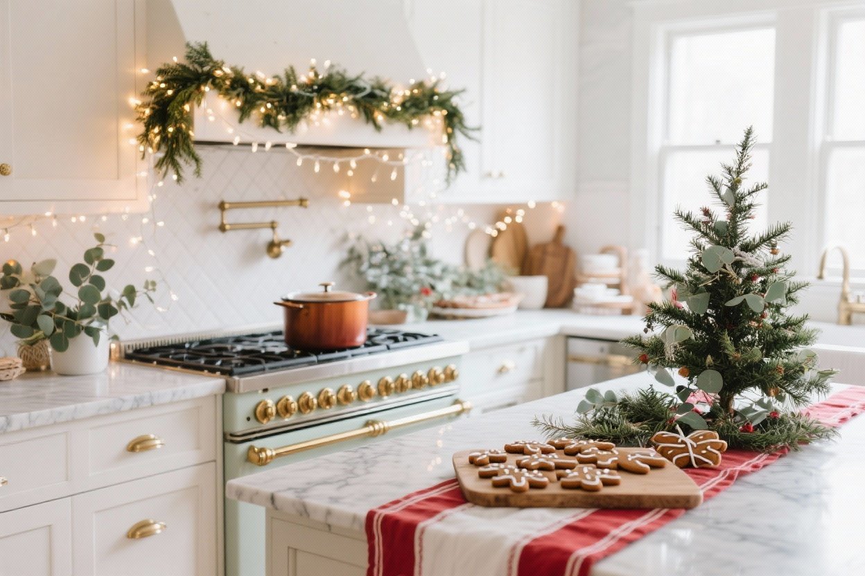 7 Kitchen Christmas Decor Ideas That Feel Like a Cozy Holiday Movie