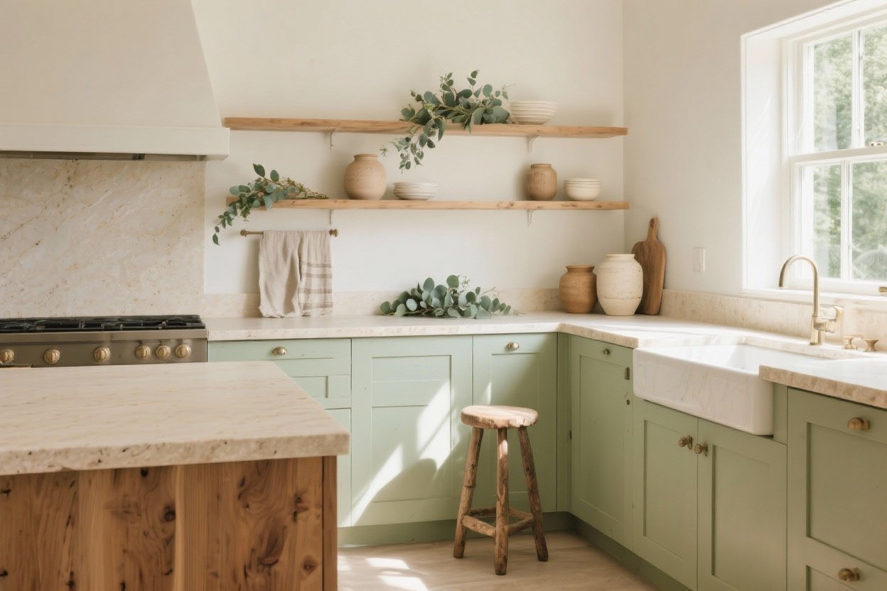 7 Natural Palette Ideas for the Kitchen That Feel Effortlessly Fresh