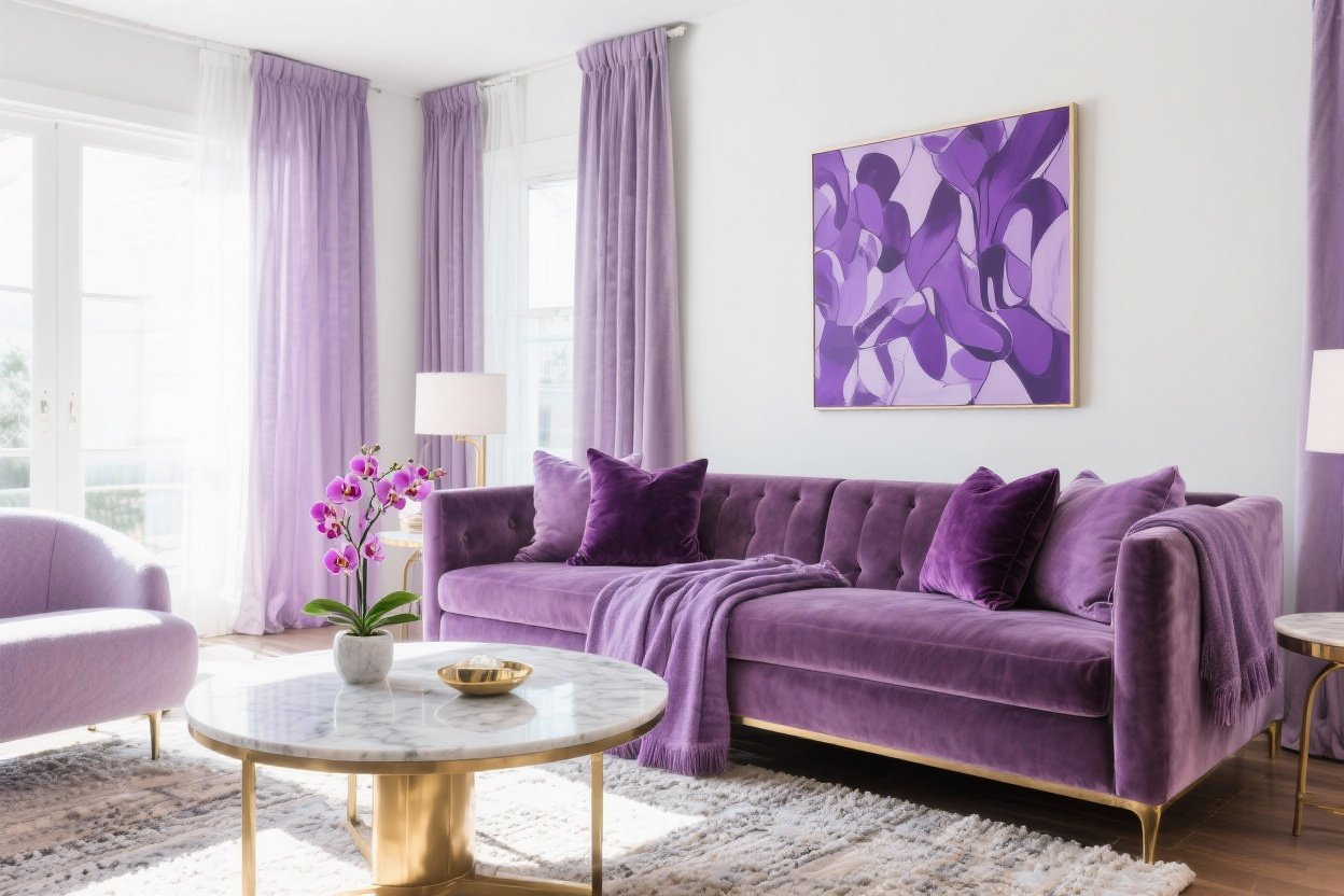 Purple Home Decor Refresh Ideas That Feel Luxe, Cozy, and Totally Now