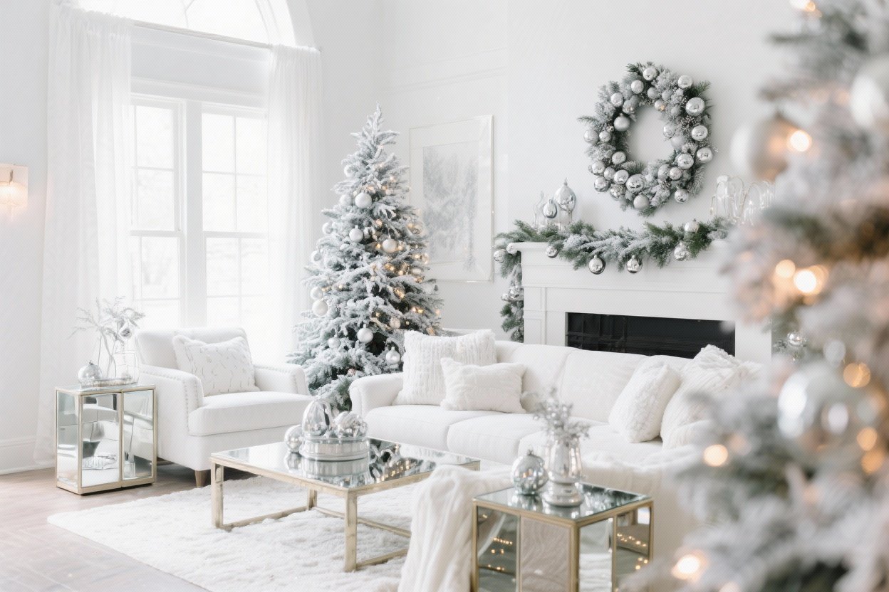 7 Silver Christmas Decor Ideas That Spark Instant Holiday Glam