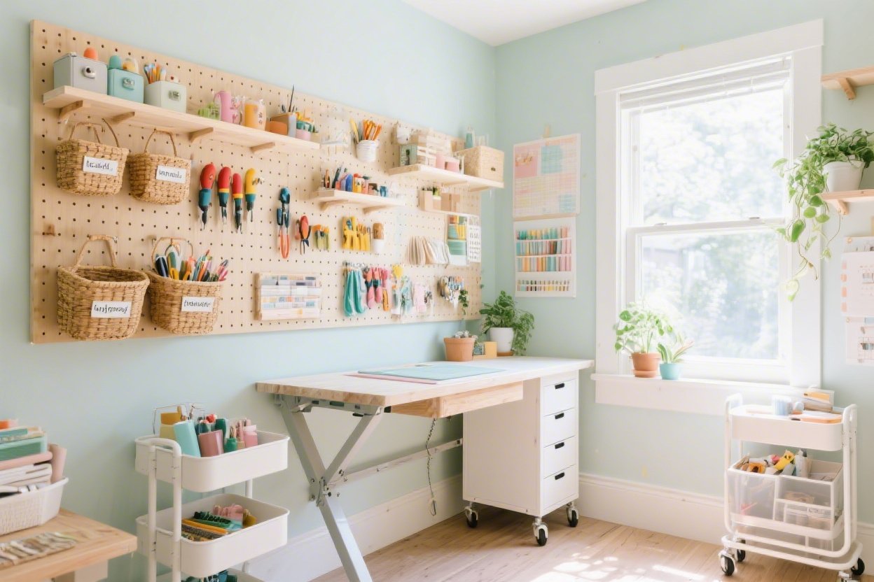 10 Small Craft Room Ideas That Maximize Space and Creativity