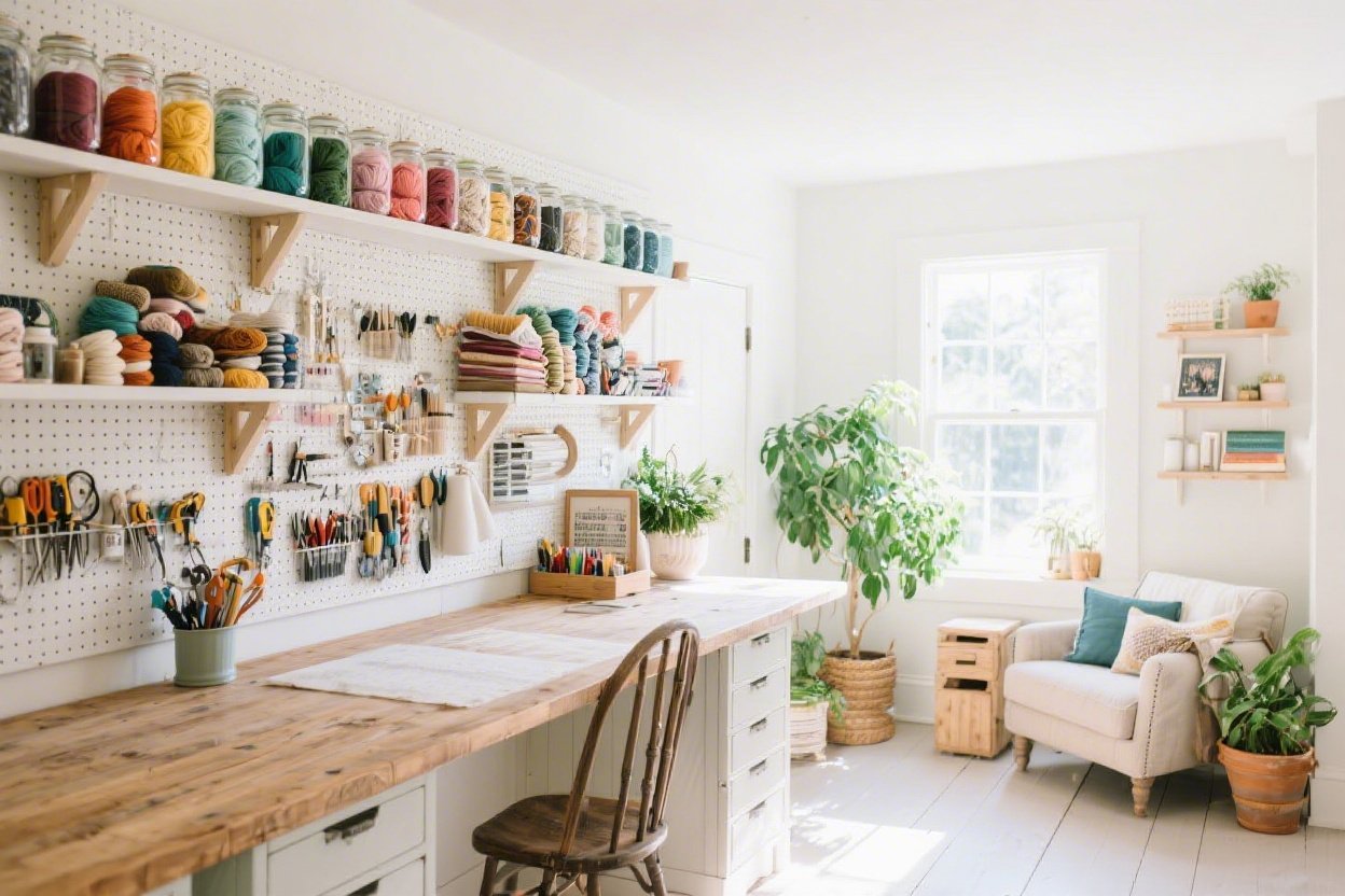 15 Dream Craft Room Setups That Will Inspire You to Create