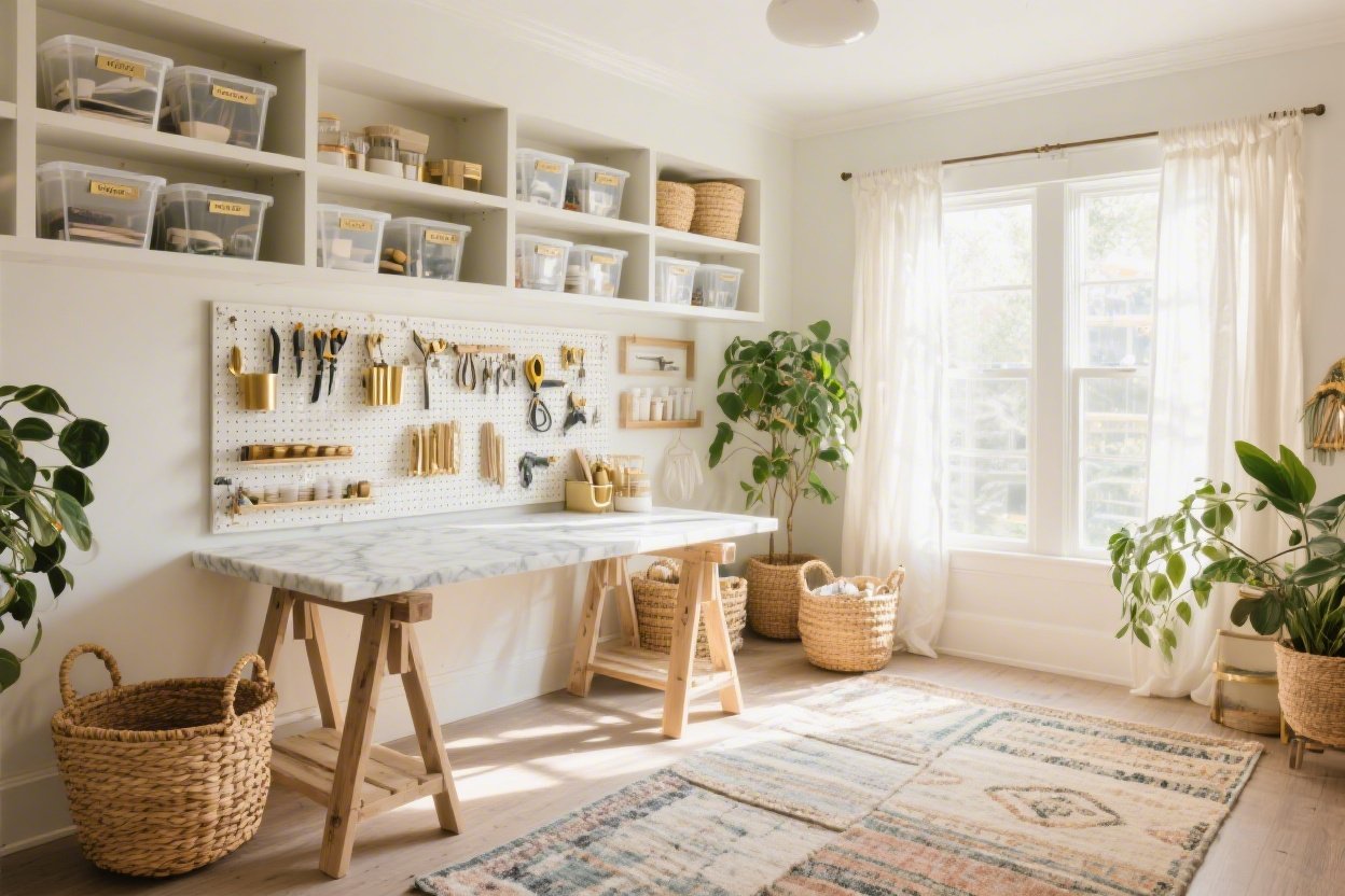 Budget-friendly Craft Room Ideas That Look High-end (without the Price Tag)