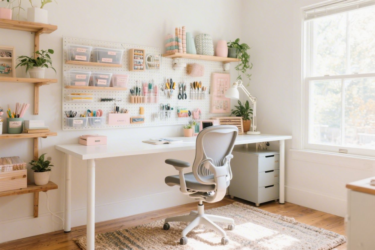 Craft Room Desk Setup Ideas for Productivity and Comfort You’ll Love