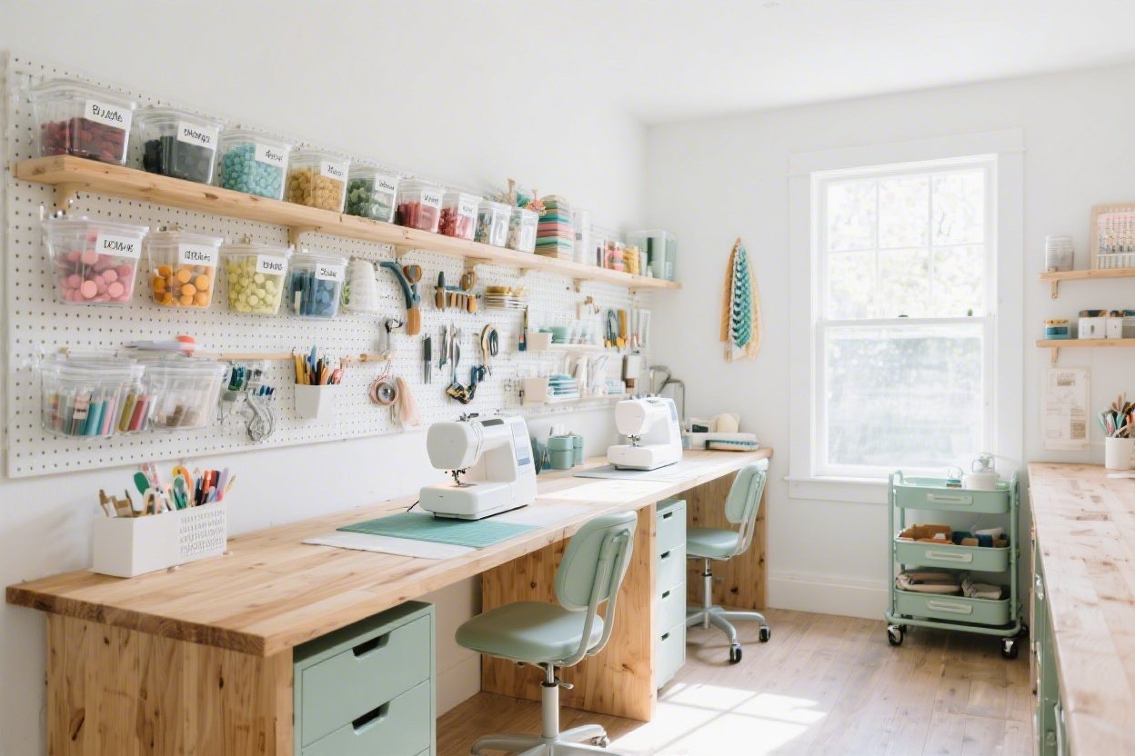 Craft Room Layout Ideas for Better Workflow and Efficiency That You’ll Love