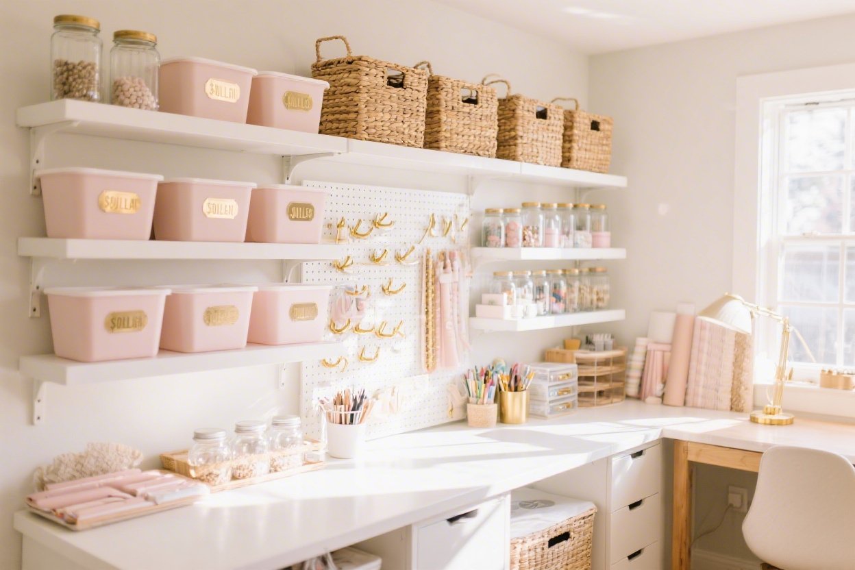 Dollar Store Craft Room Storage Ideas That Look Expensive: 7 Chic Designs