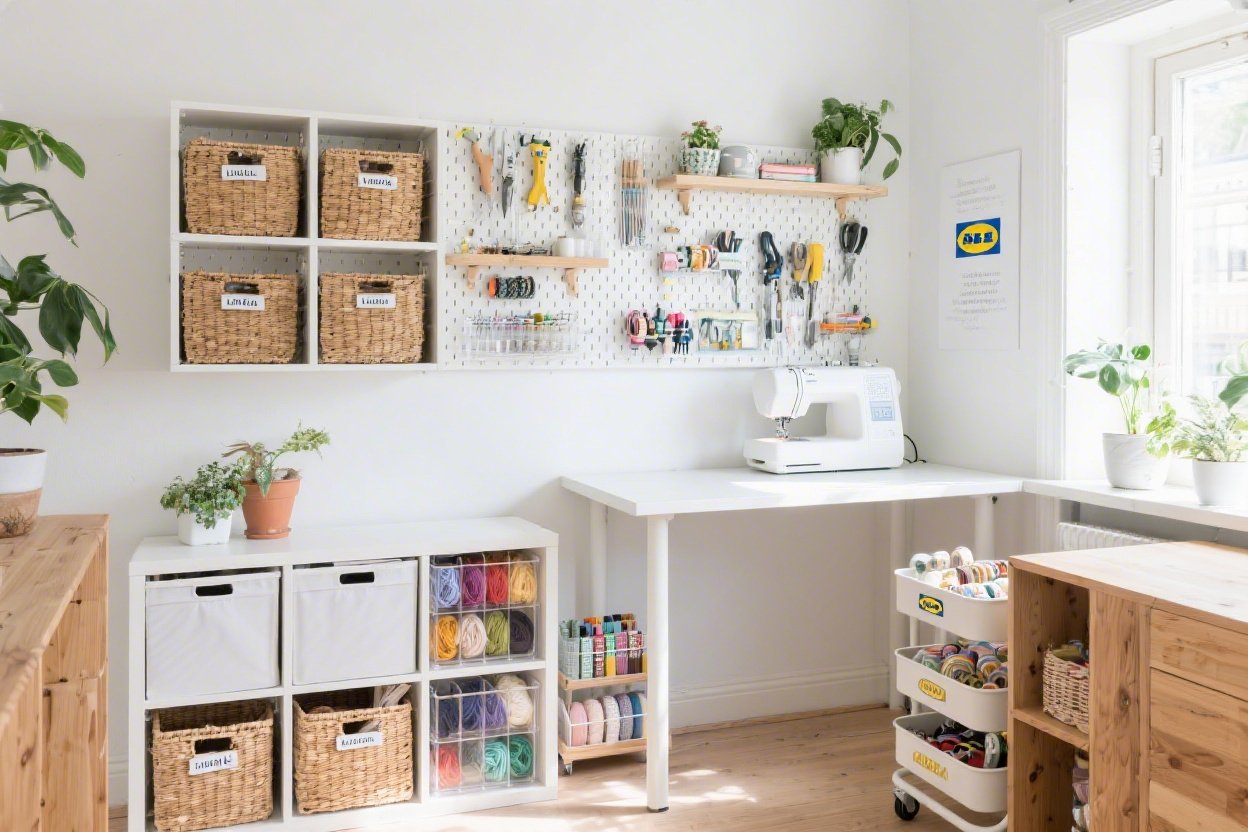 Ikea Craft Room Hacks for a Beautiful and Functional Space You’ll Love