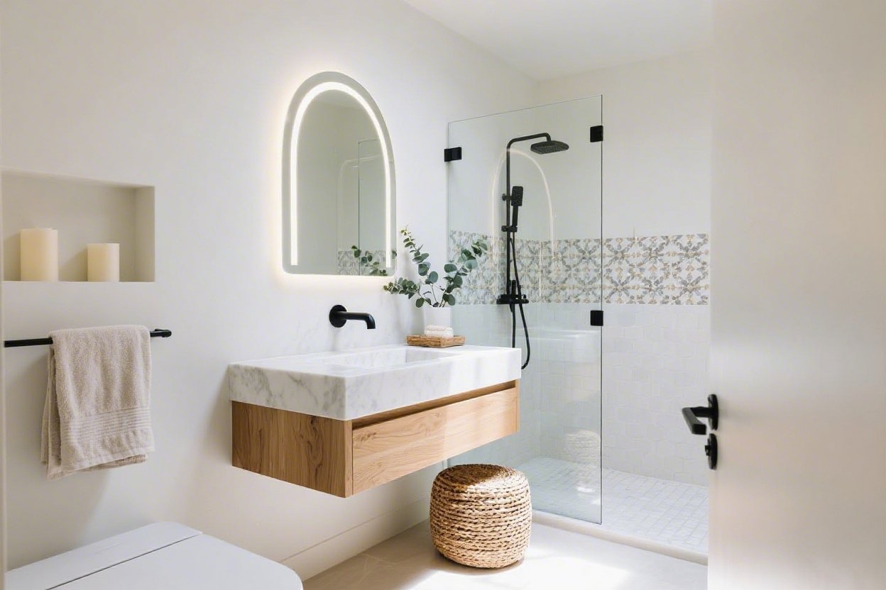 7 Small Bathroom Ideas That Feel Spacious, Clean, and Spa-like