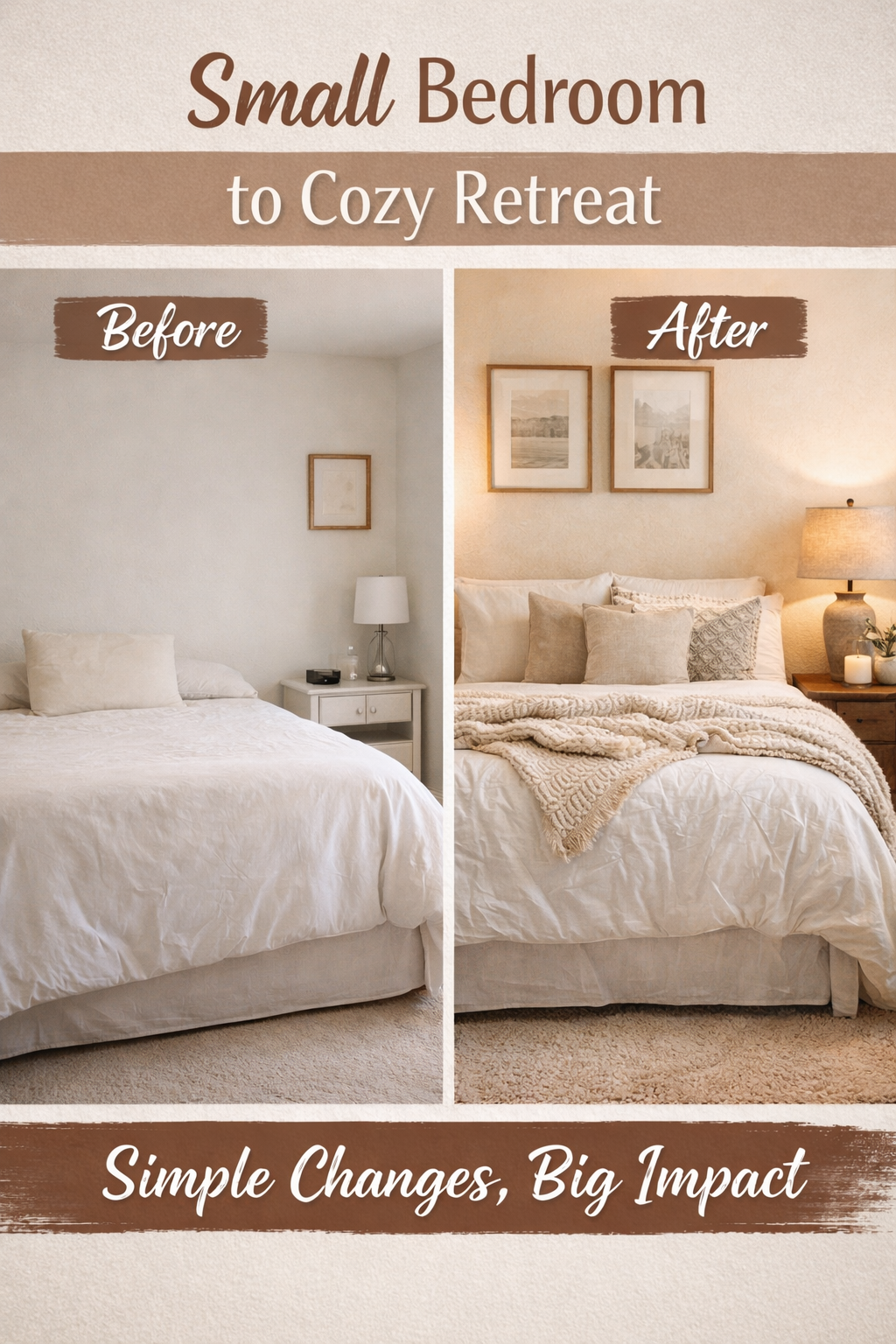 From Plain to Cozy: A Neutral Living Room Makeover That Feels Like a Warm Hug
