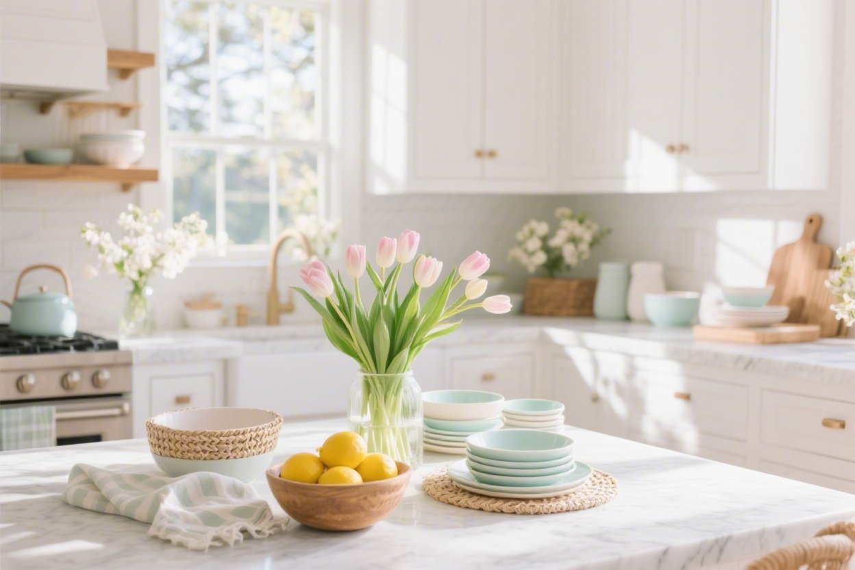 How to Decorate Your Kitchen for Spring With Simple Seasonal Touches