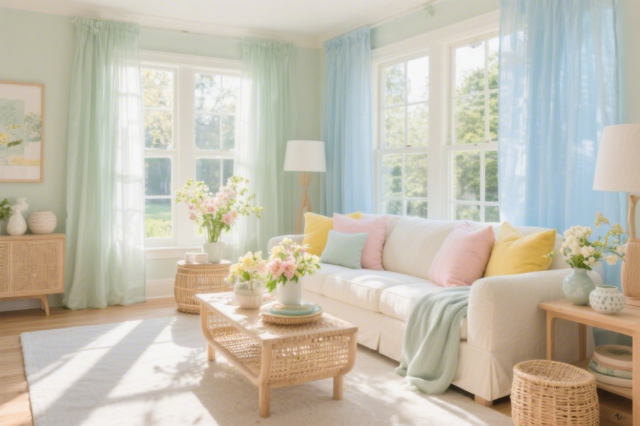 Light and Airy Spring Color Palettes That Instantly Brighten Any Room