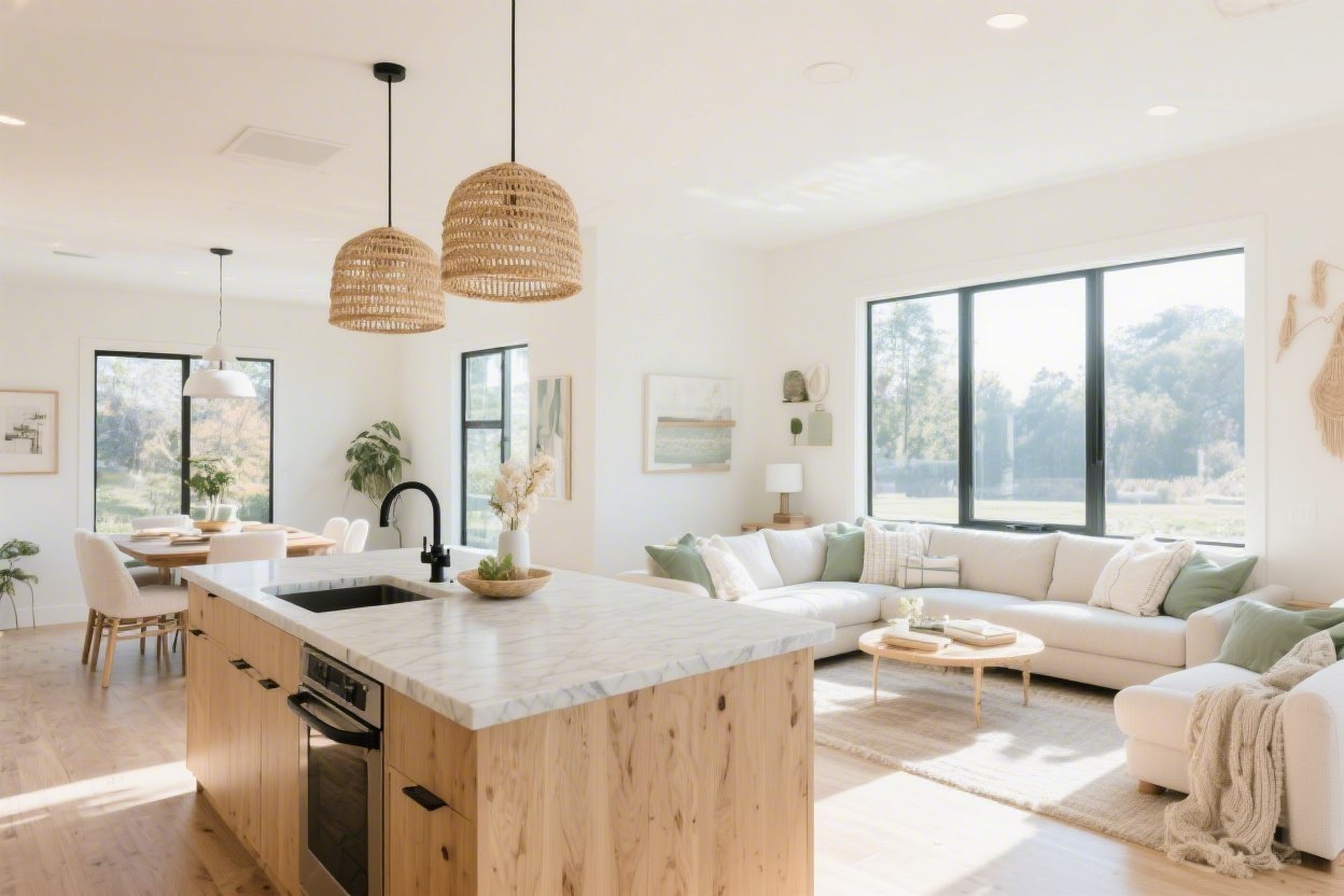 7 Open Floor Plan Kitchen Dining Living Ideas You’ll Want Right Now