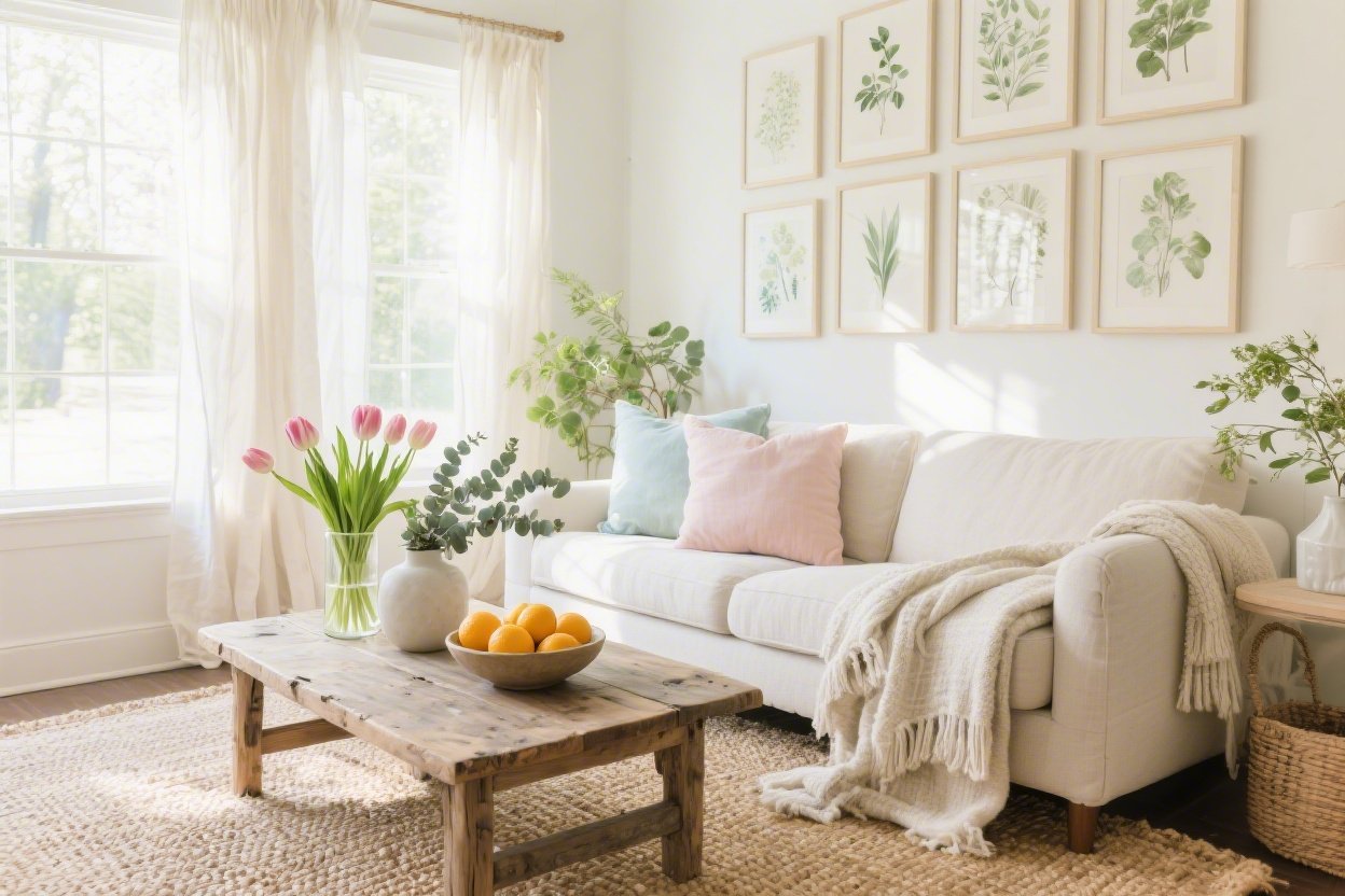 Simple Ways to Refresh Your Living Room for Spring Without Buying New Furniture
