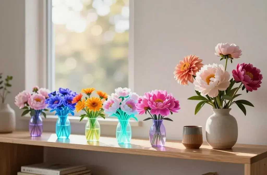 Digital Flowers Vs Real Flowers: Creative Ways to Style Both in Your Home Unleashed